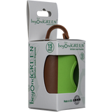 beyondGREEN Dog Waste Bag Leash Dispenser – Clip-On Holder for Standard Rolls – Durable, Portable, Made in USA