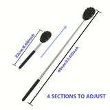 Retractable Cactus Back Scratcher – Long Handle, Durable PVC