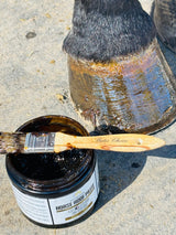 Horse Hoof PASTE & brush applicator 16 oz