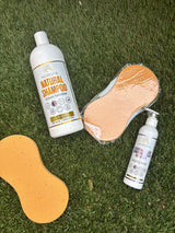 Essential Oil Coat Conditioner Peach and Honey with Sponge applicator