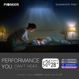 Pioneer® Diamante Pro™ 12,000 BTU 20 SEER2 115V High-Wall Ductless Mini-Split Air Conditioner Inverter Heat Pump with 16 Ft. Kit
