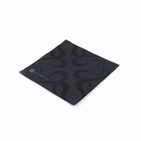 Luxenap Square Vintage Black Paper Napkin - Air Laid - 15 3/4" x 15 3/4" - 25 count box