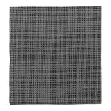 Luxenap Square Black Paper Cocktail Napkin - Micropoint, 2-Ply, with White Threads - 7 3/4" x 7 3/4" - 100 count box