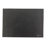 Chef 101 Rectangle Black Paper Placemat - Heavy Weight, Single-Use - 20" x 14" - 1000 count box