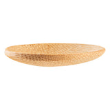 Bambuddha Round Natural Bamboo Dish - 2 1/2" x 2 1/2" x 1/2" - 100 count box