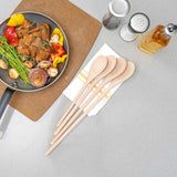 Nature Tek 4-Piece Beechwood Wooden Spoon Set - 1 count box