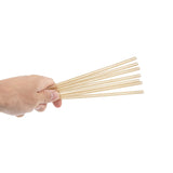 Basic Nature Natural Agave Straw - Unwrapped - 8 1/4" - 2400 count box