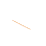 Basic Nature Natural Agave Straw - Unwrapped - 6" - 3600 count box