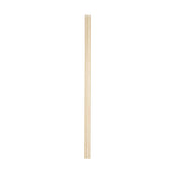 Basic Nature Natural Agave Straw - Unwrapped - 6" - 3600 count box
