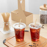 Basic Nature Natural Agave Straw - Unwrapped - 6" - 3600 count box