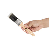 Handy Tek Synthetic Polyester Paint Brush - Flat, Beaver Tail - 144 1/2" - 144 count box