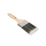 Handy Tek Synthetic Polyester Paint Brush - Flat, Beaver Tail - 2 1/2" - 6 count box