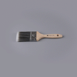 Handy Tek Synthetic Polyester Paint Brush - Flat, Beaver Tail - 2 1/2" - 6 count box