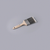 Handy Tek Synthetic Polyester Paint Brush - Flat, Beaver Tail - 3" - 72 count box