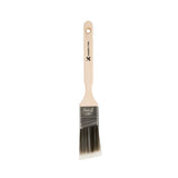 Handy Tek Synthetic Polyester Paint Brush - Angled, Long Handle - 1 1/2" - 6 count box