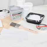 Handy Tek Synthetic Polyester Paint Brush - Angled, Long Handle - 2" - 72 count box