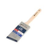 Handy Tek Synthetic Polyester Paint Brush - Angled, Long Handle - 2 1/2" - 6 count box