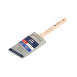 Handy Tek Synthetic Polyester Paint Brush - Angled, Long Handle - 3" - 48 count box