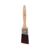 Handy Tek Polyester Paint Brush - Angled, Soft Tip, Textured Handle - 2" - 12 count box