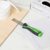 Handy Tek Carbon Steel Putty Knife - Flexible, Soft Grip Handle - 1" - 24 count box