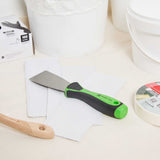 Handy Tek Carbon Steel Putty Knife - Flexible, Soft Grip Handle - 2" - 12 count box