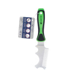 Handy Tek 4-In-1 Painter's Multi-Tool - Soft Grip Handle - 6 1/4" x 2 1/4" x 1 1/4" - 12 count box