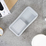 Handy Tek 1.5 qt Gray Plastic Paint Tray - 14" x 7" x 2 1/2" - 96 count box