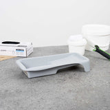 Handy Tek 1.5 qt Gray Plastic Paint Tray - 14" x 7" x 2 1/2" - 96 count box