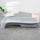 Handy Tek 1.5 qt Gray Plastic Paint Tray - 14" x 7" x 2 1/2" - 96 count box