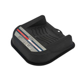 Handy Tek 27 oz Black Plastic Paint Tray / Pail Lid - Fits 0.5 gal Paint Pail - 7" x 7" x 1 3/4" - 50 count box