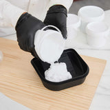 Handy Tek 27 oz Black Plastic Paint Tray / Pail Lid - Fits 0.5 gal Paint Pail - 7" x 7" x 1 3/4" - 50 count box