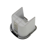 Handy Tek 0.5 gal Gray Plastic Paint Pail - with Magnetic Brush Holder - 7 3/4" x 7 1/2" x 6 3/4" - 50 count box