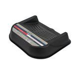 Handy Tek 5 qt Black Plastic Paint Tray / Pail Lid - Fits 3.5 gal Paint Pail - 14 3/4" x 12" x 3" - 24 count box