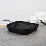 Handy Tek 5 qt Black Plastic Paint Tray / Pail Lid - Fits 3.5 gal Paint Pail - 14 3/4" x 12" x 3" - 24 count box