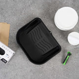 Handy Tek 5 qt Black Plastic Paint Tray / Pail Lid - Fits 3.5 gal Paint Pail - 14 3/4" x 12" x 3" - 24 count box