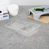 Handy Tek Clear Plastic Paint Tray Liner - Fits 1.5 qt Paint Tray - 13 3/4" x 6 3/4" x 2 1/4" - 60 count box