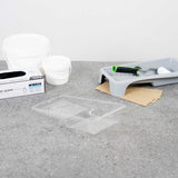 Handy Tek Clear Plastic Paint Tray Liner - Fits 1.5 qt Paint Tray - 13 3/4" x 6 3/4" x 2 1/4" - 60 count box