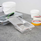 Handy Tek Clear Plastic Paint Tray Liner - Fits 1.5 qt Paint Tray - 13 3/4" x 6 3/4" x 2 1/4" - 60 count box