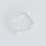 Handy Tek Clear Plastic Paint Tray Liner - Fits 27 oz Paint Tray / Pail Lid - 6 1/2" x 6" x 1 3/4" - 120 count box