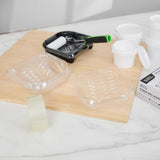 Handy Tek Clear Plastic Paint Tray Liner - Fits 27 oz Paint Tray / Pail Lid - 6 1/2" x 6" x 1 3/4" - 120 count box