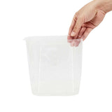 Handy Tek Clear Plastic Paint Pail Liner - Fits 0.5 gal Paint Pail - 7 3/4" x 7" x 6 1/2" - 120 count box
