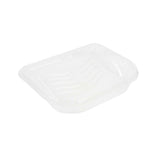 Handy Tek Clear Plastic Paint Tray Liner - Fits 120 qt Paint Tray / Pail Lid - 14" x 11 1/4" x 3" - 120 count box