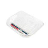 Handy Tek Clear Plastic Paint Tray Liner - Fits 120 qt Paint Tray / Pail Lid - 14" x 11 1/4" x 3" - 120 count box