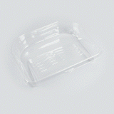 Handy Tek Clear Plastic Paint Tray Liner - Fits 120 qt Paint Tray / Pail Lid - 14" x 11 1/4" x 3" - 120 count box