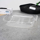 Handy Tek Clear Plastic Paint Tray Liner - Fits 120 qt Paint Tray / Pail Lid - 14" x 11 1/4" x 3" - 120 count box