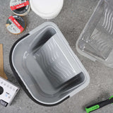 Handy Tek Clear Plastic Paint Pail Liner - Fits 3.5 gal Paint Pail - 15 1/2" x 12 1/4" x 9 1/4" - 120 count box