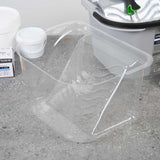 Handy Tek Clear Plastic Paint Pail Liner - Fits 3.5 gal Paint Pail - 15 1/2" x 12 1/4" x 9 1/4" - 120 count box