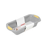 Pastry Tek Gray Silicone Bread Loaf Pan - Non-Stick, with Handles - 9 1/4" x 5 1/2" x 2 1/4" - 10 count box