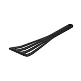 Met Lux Black Silicone High Temperature Slotted Turner / Spatula - 12 1/4" - 1 count box