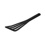 Met Lux Black Silicone High Temperature Slotted Turner / Spatula - 12 1/4" - 200 count box